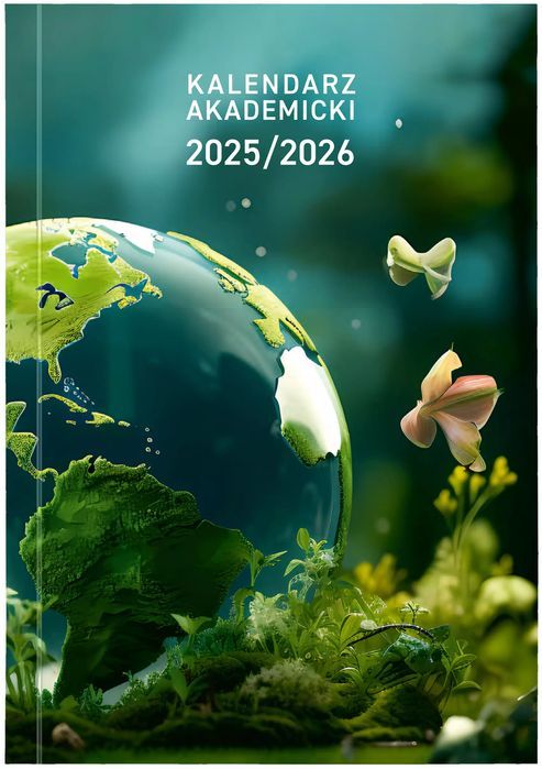 Kalendarz akademicki 2025/2026 A5 tygodniowy PCV, eko. Wokół nas