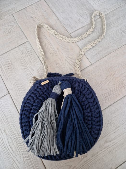 Torebka sznurkowa hand made