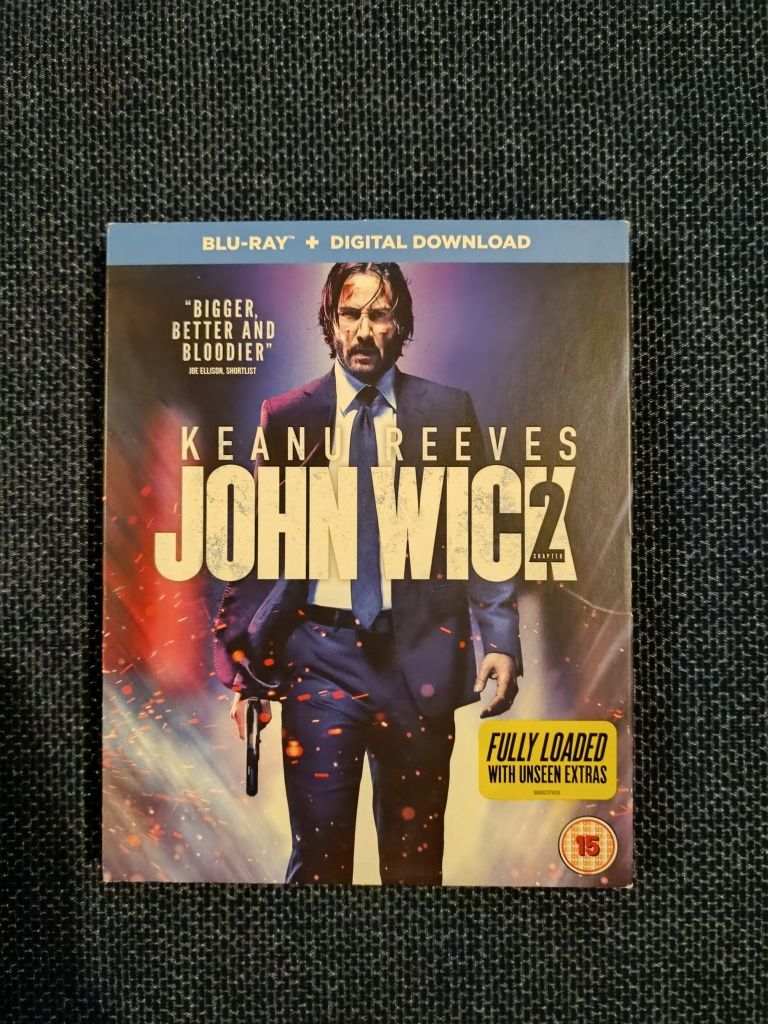 Blu ray do filme "John Wick 2" - Ed. Especial (portes grátis)