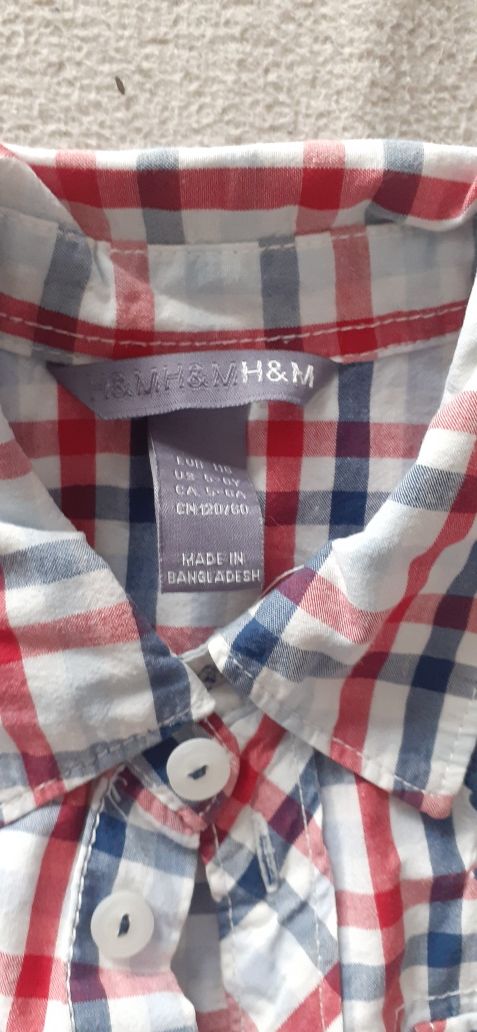 Koszula dla chłopca H&M rozmiar 116