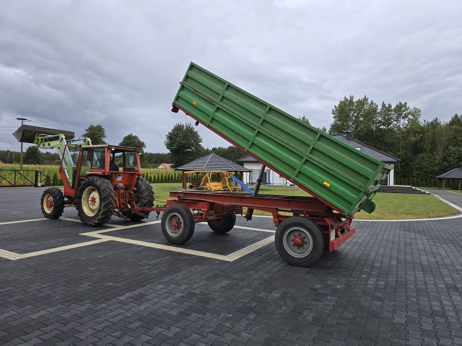 Przyczepa rolnicza wywrotka na trzy strony D-633