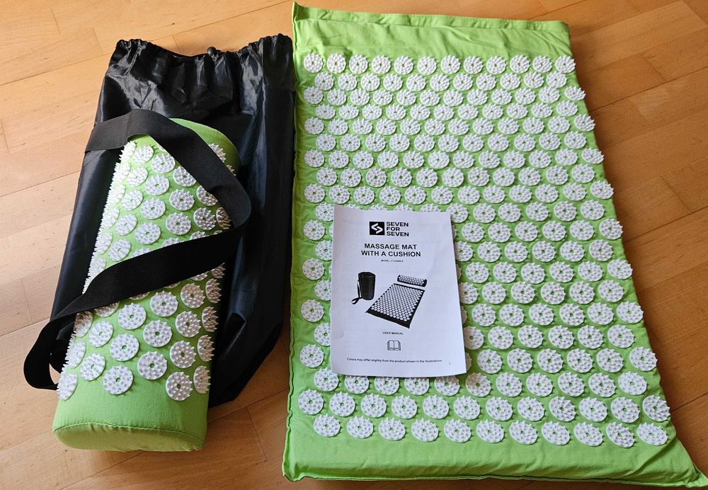 Seven for Seven Mata do masażu FC43900-5 zielona