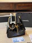 Torebka Chanel S30 Czarna  Leather