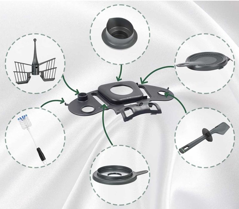 Organizer na akcesoria do Thermomix TM6, na pokrywkę, szpatułkę, itd.
