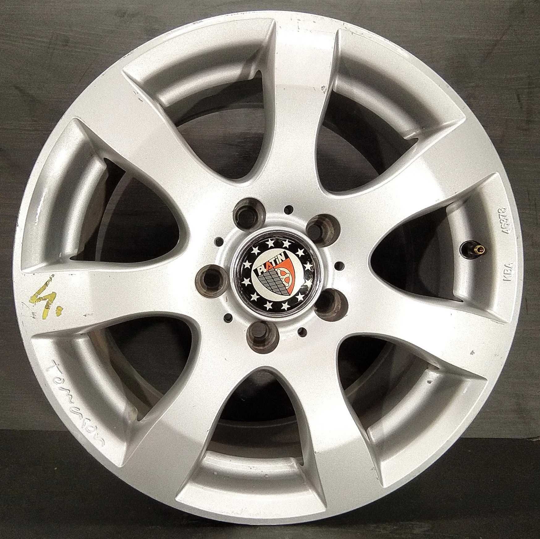 5x112 R16 ET 48 4x felgi aluminiowe Platin / Audi VW Skoda / wysyłka