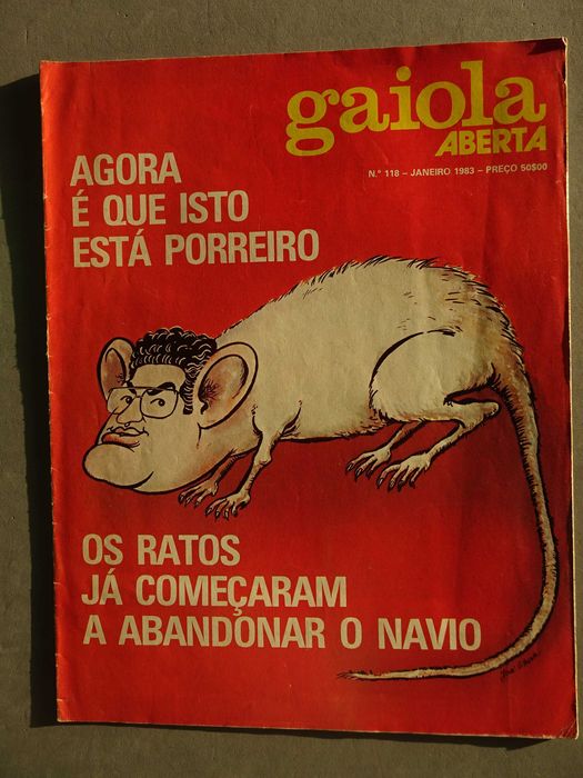 Revista Gaiola Aberta nº 118 - Ano 1983