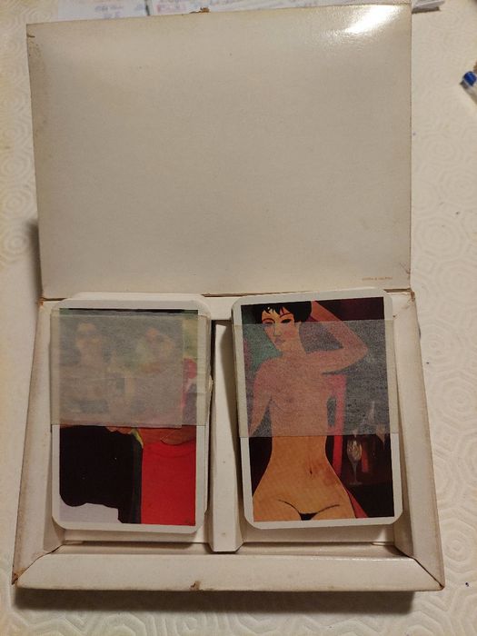 2 baralhos de cartas comerativos dos 100 Anos da Macieira