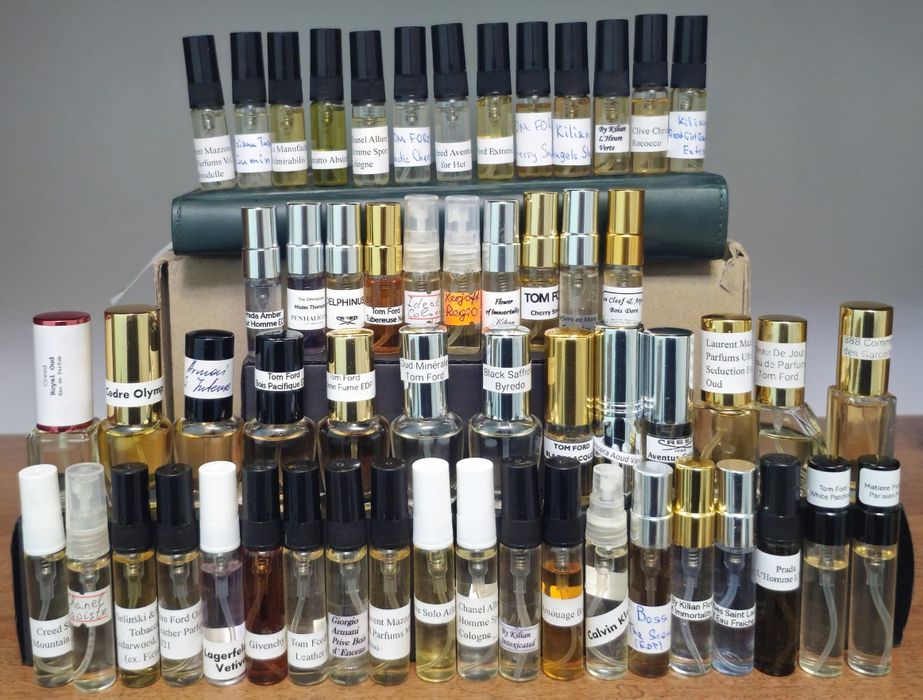 Відливанти окремо та наборами (массмаркет, ніша та елітні)