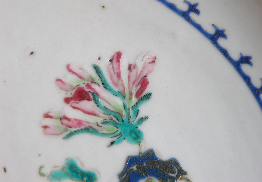 Raro Prato Companhia das Índias