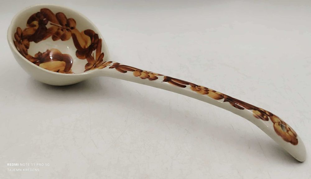 Chochla Fajans duża 29cm brąz