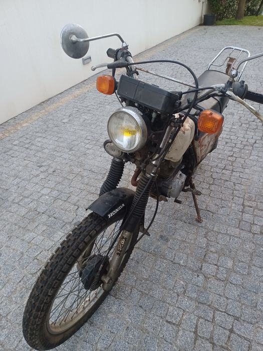 Honda Xls 125 a trabalhar