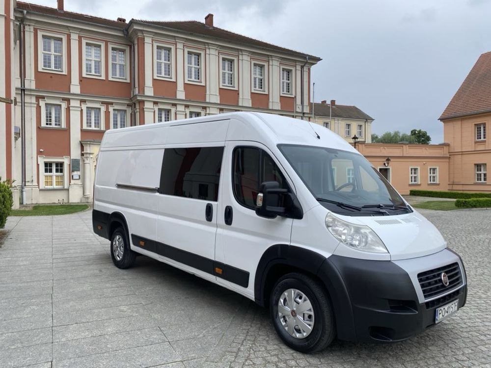 fiat Ducato 2.3D 6 os brygadowka Salon Pl wzorowy stan
