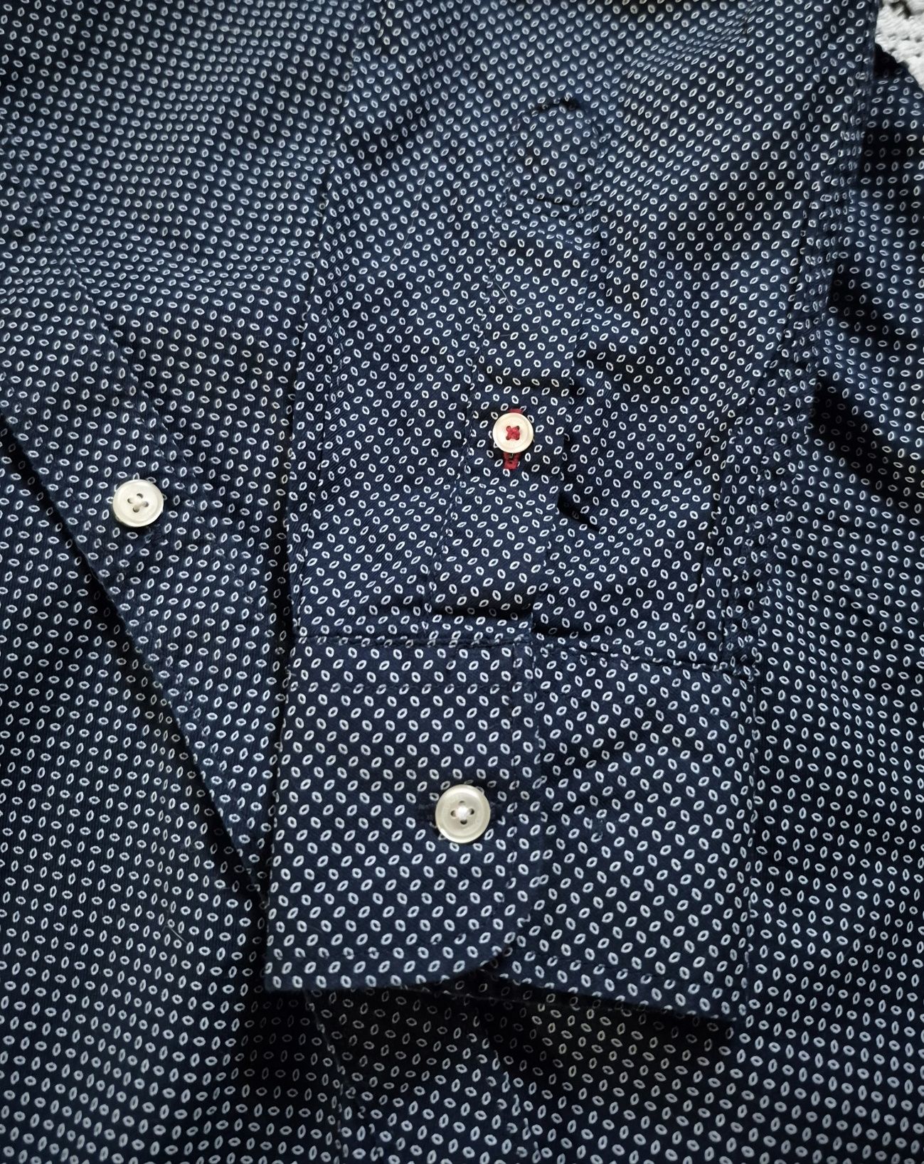 Сорочка темно-синя tommy hilfiger розмір s