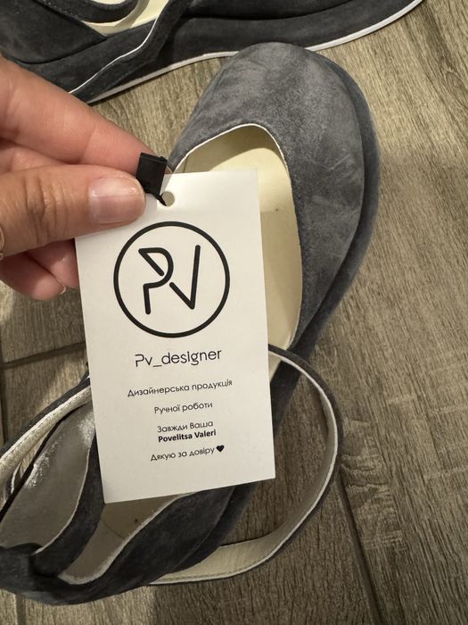 Босоніжки закриті (замша)