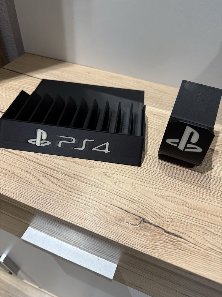 Stojak na gry i pada Ps4 Napis Fluorescencyjny