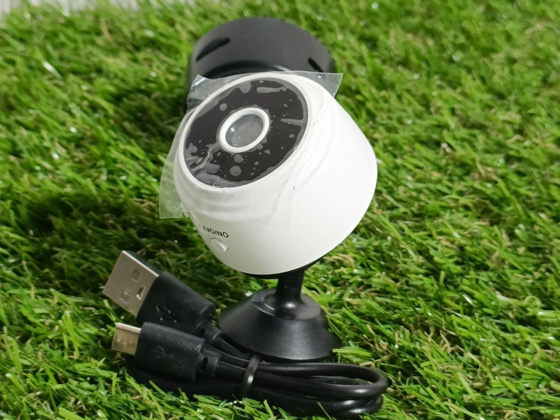 Mini câmera de vigilância WiFi versão noturna, audio e sensor moviment