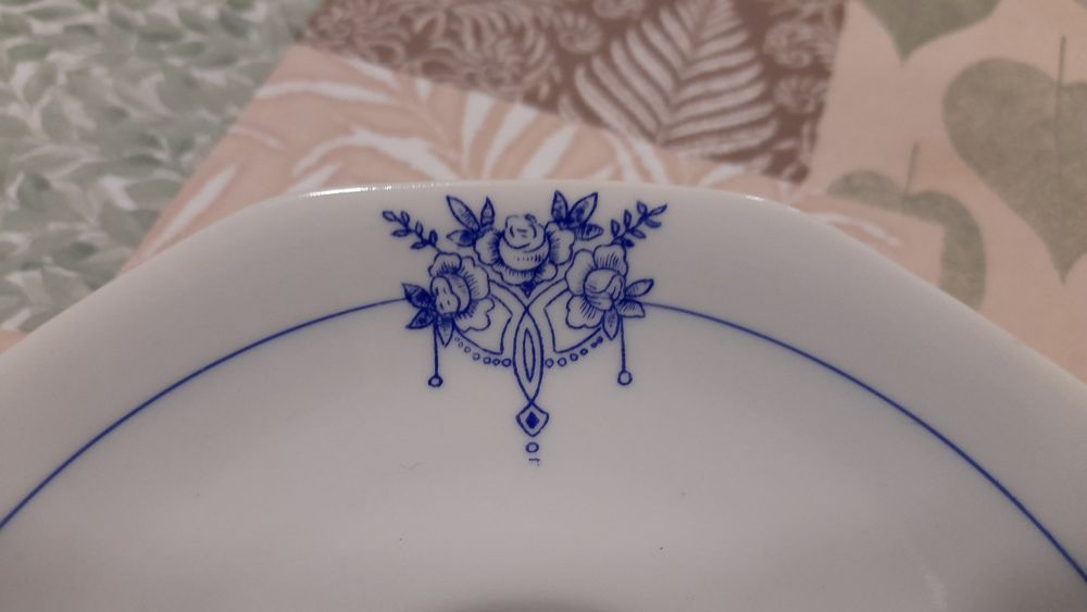 6 pratos de sobremesa vista alegre