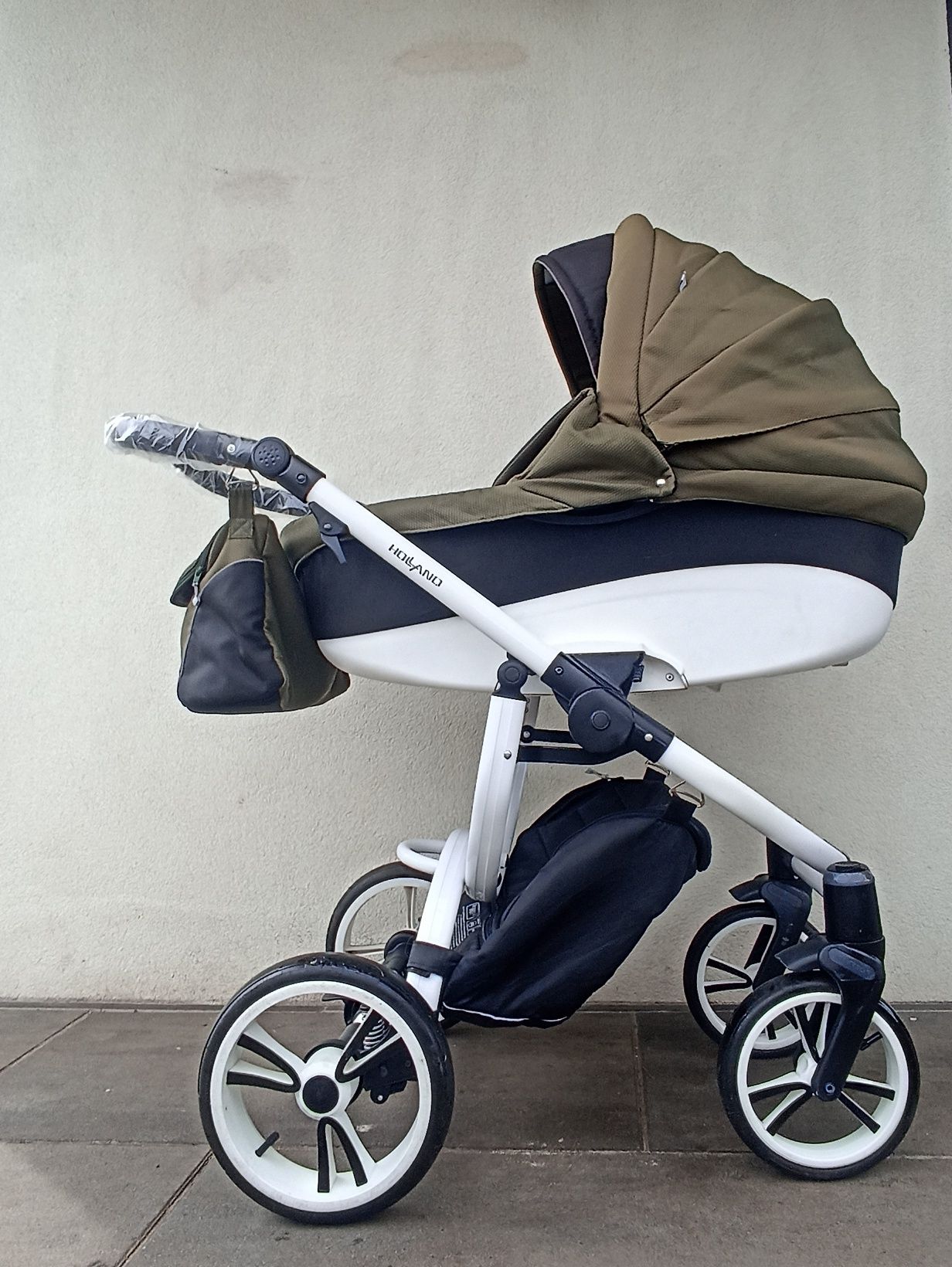 Wózek 2/1 Bebetto Holland gondola plus fotelik cybex