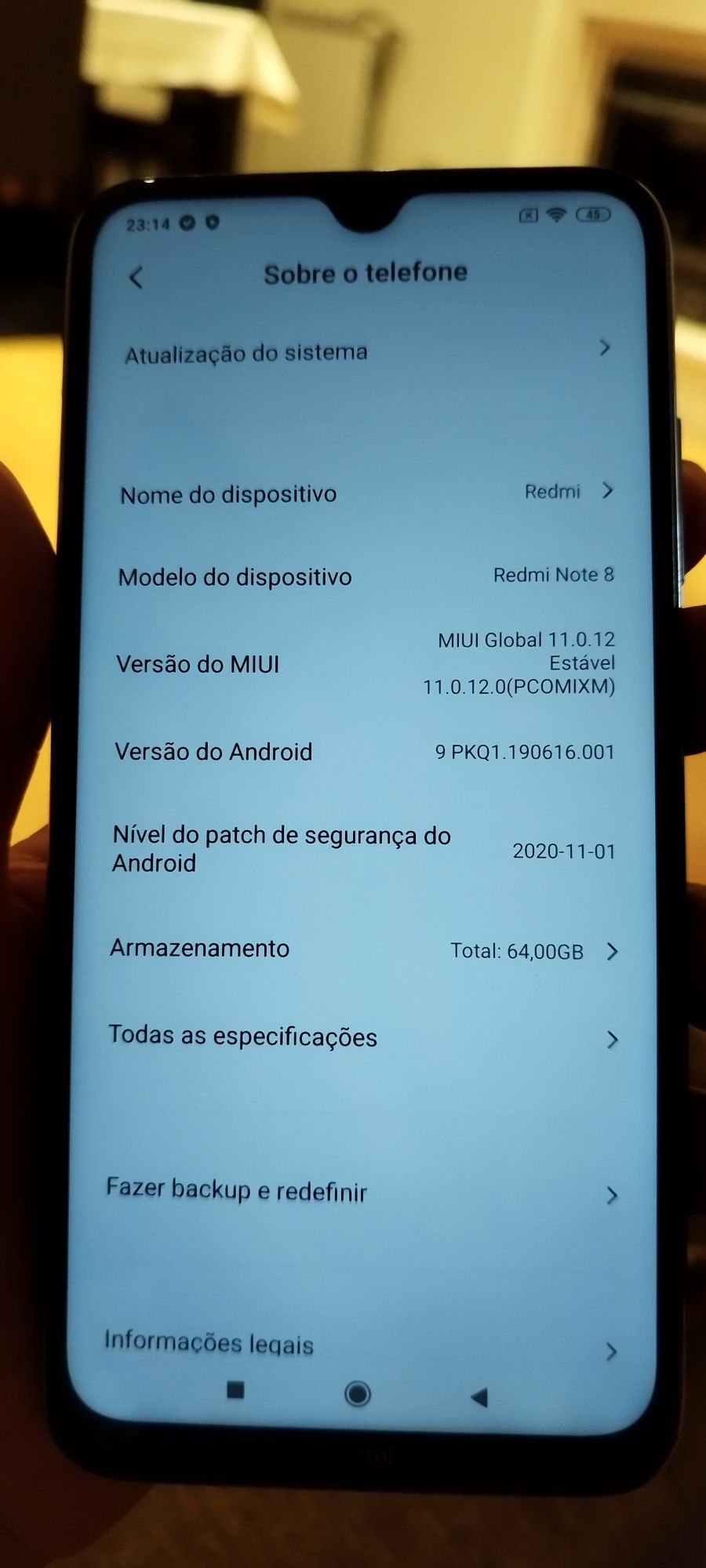 Telemóvel Redmi 8