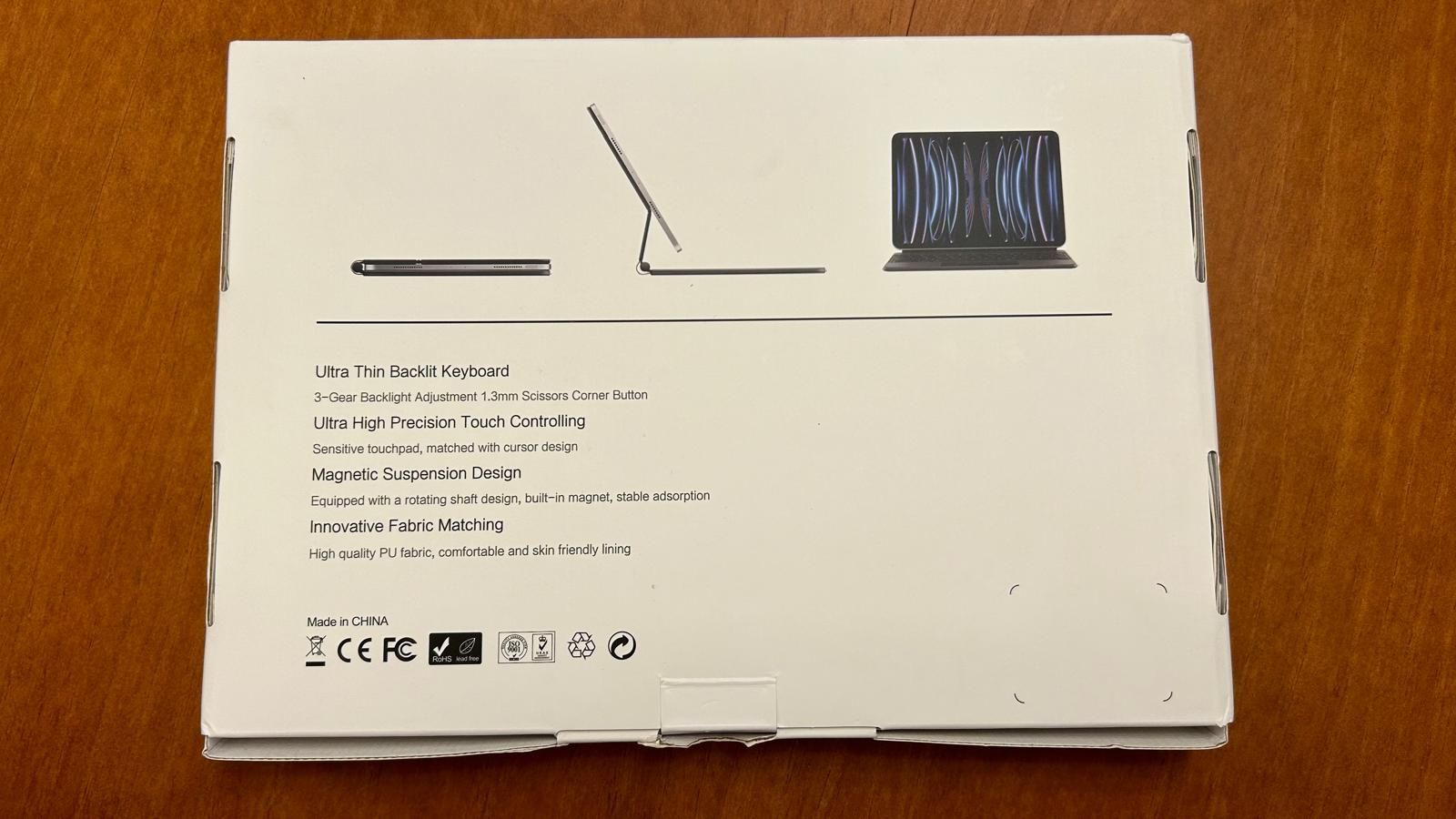 NOVA capa teclado magnética