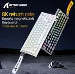 Клавіатура Attack Shark H68 XE 8000HZ на магнітних світчах.