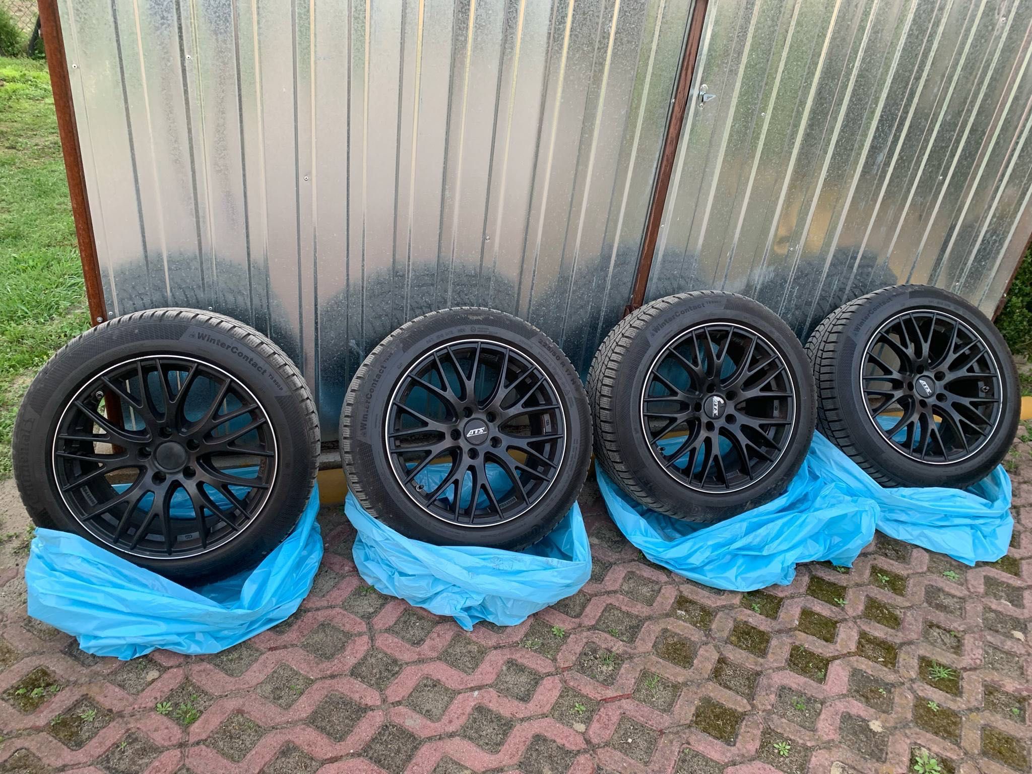 Felgi ATS 17 cali plus nowe Opony Zimowe Continental
