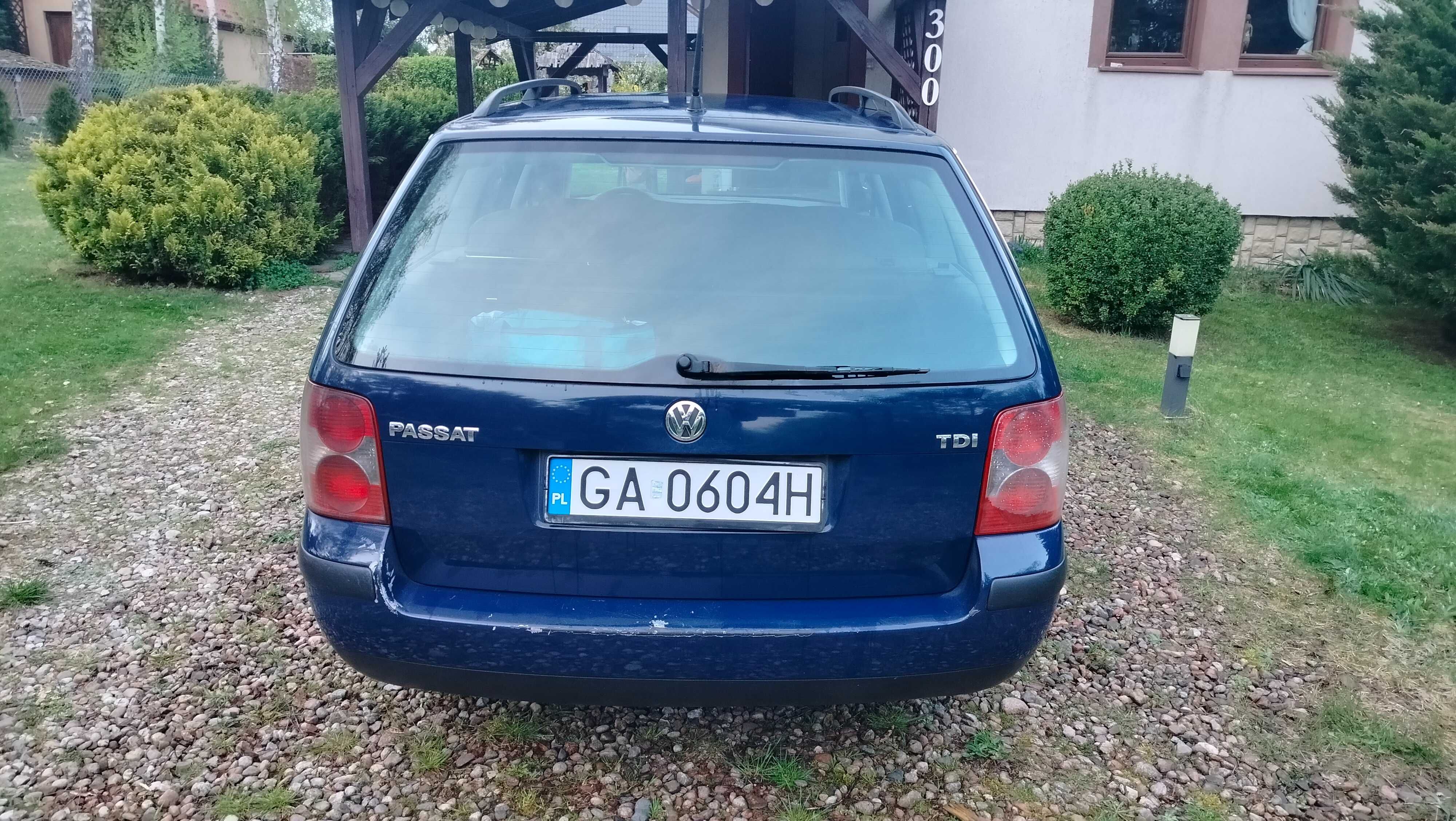 VW Passat B5FL 1.9 tdi 2005r. Bezwypadkowy, II właściciel.