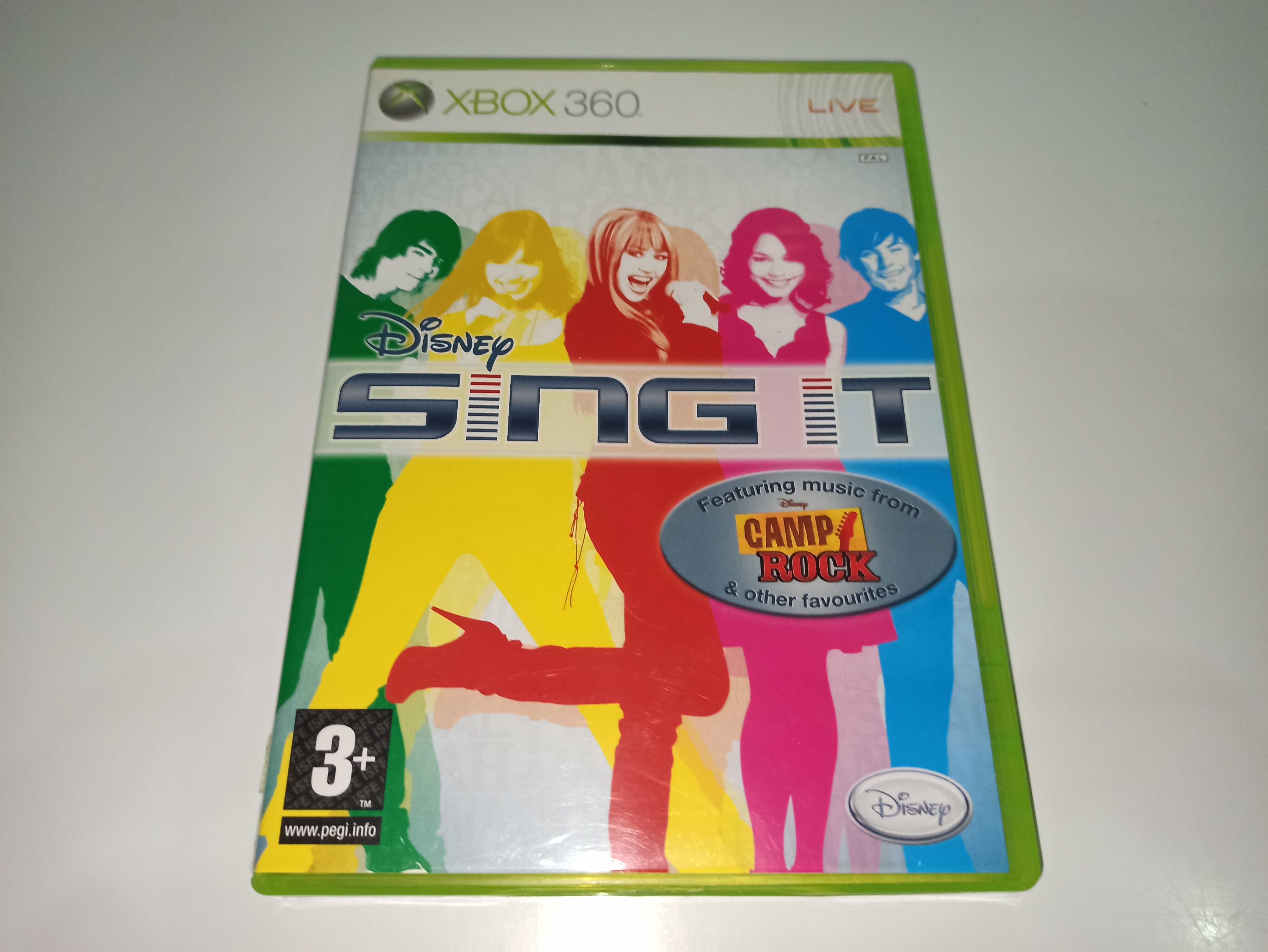 xbox 360 DISNEY SING IT gra muzyczna, śpiewanie
