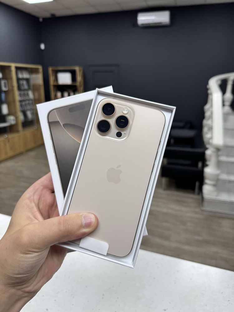 OpenBox iPhone 16 Pro Max 256gb Desert Titanium Neverlock з Гарантією!