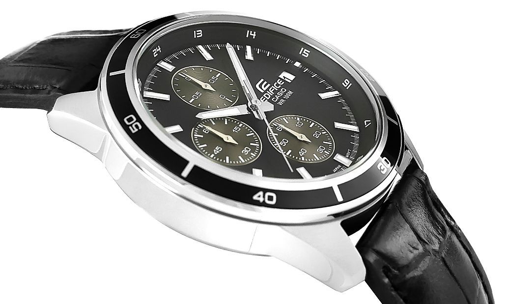 zegarek męski casio edifice efr-526l-1avuef 10 bar + box