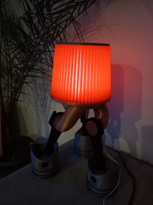 Lampa LED Tłok zasilanie usb