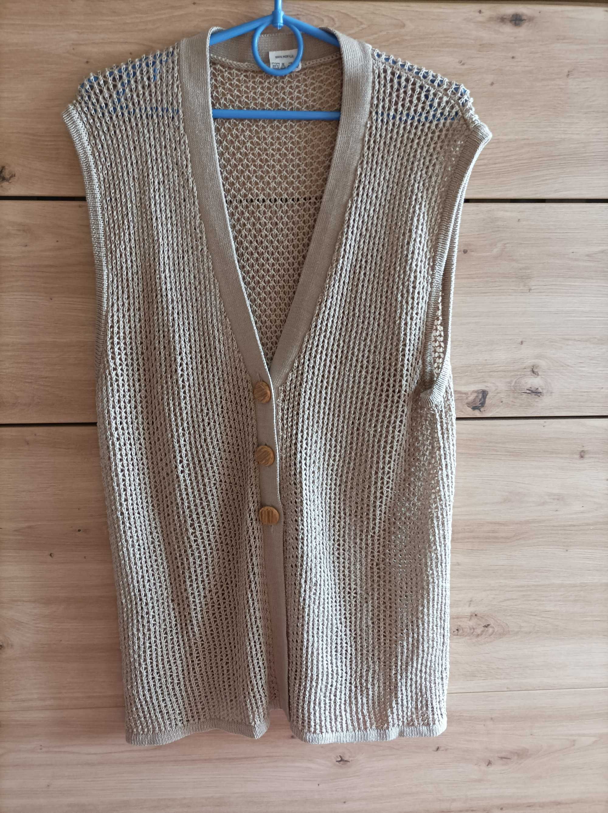 Kamizelka ażurowa rozm 44/46/L