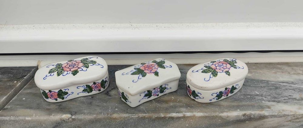 3 mini terrinas decorativas