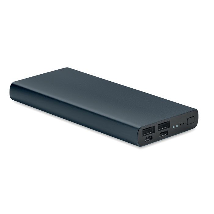 Power bank 10000 mAh em alumínio