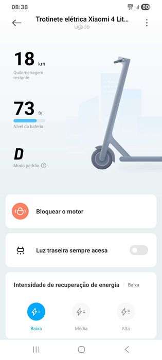 Trotinete Xiaomi Electric Scooter 4 Lite (Gen 2) Preta