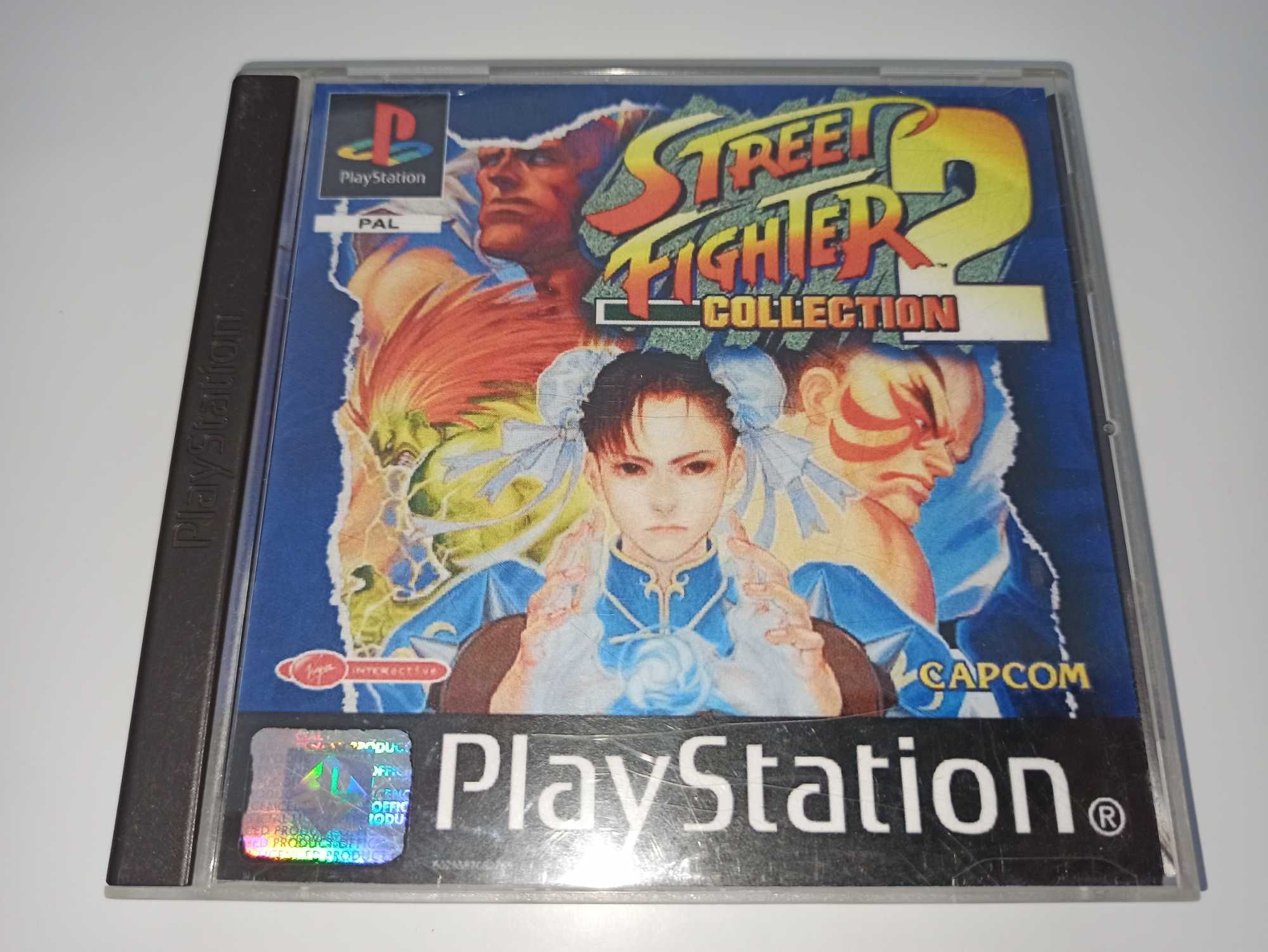 sony psx psone STREET FIGHTER COLLECTION 2 bijatyka 3 gry ANG 5/6