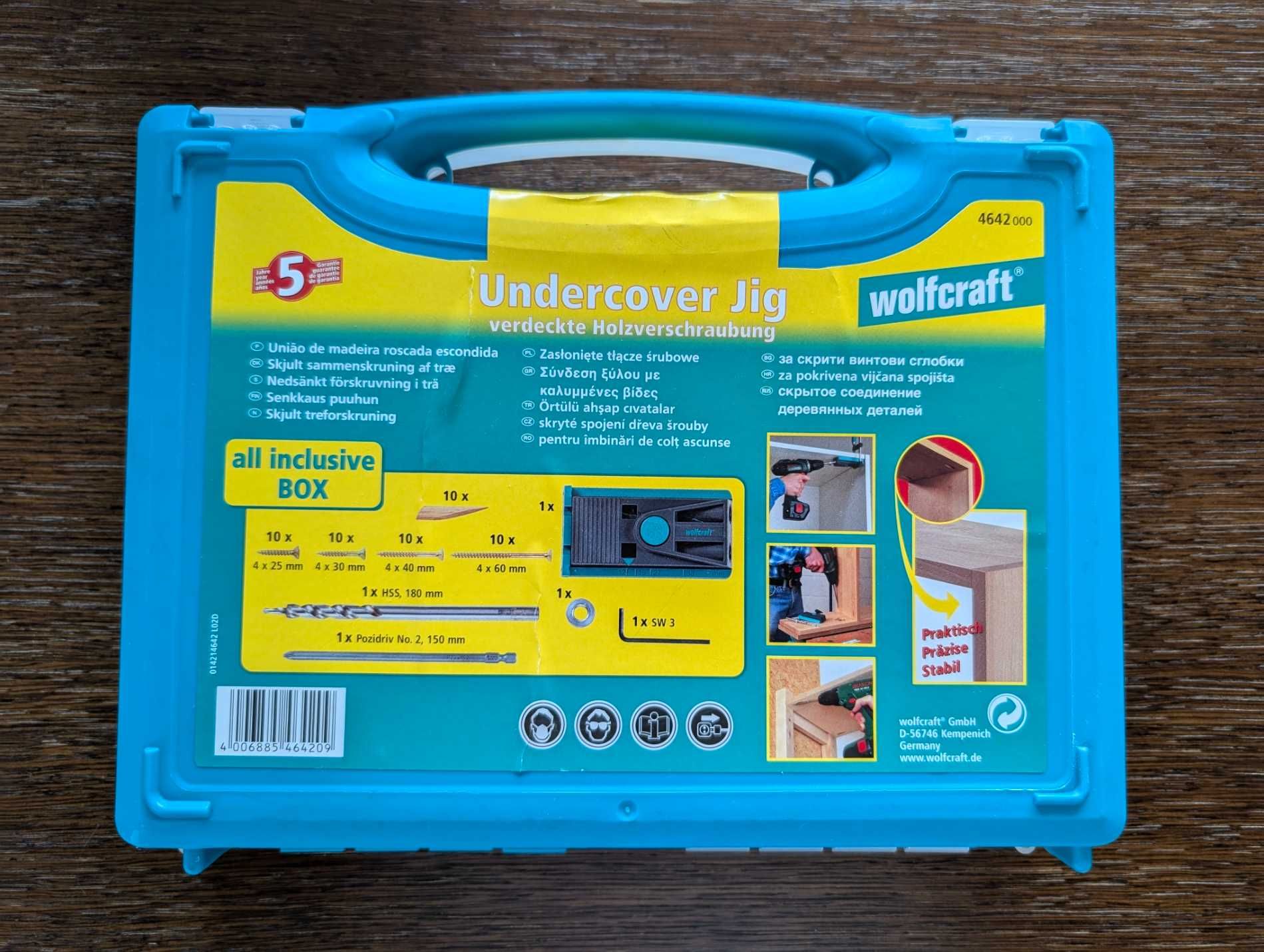 WOLFCRAFT Zestaw do niewidocznych połączeń