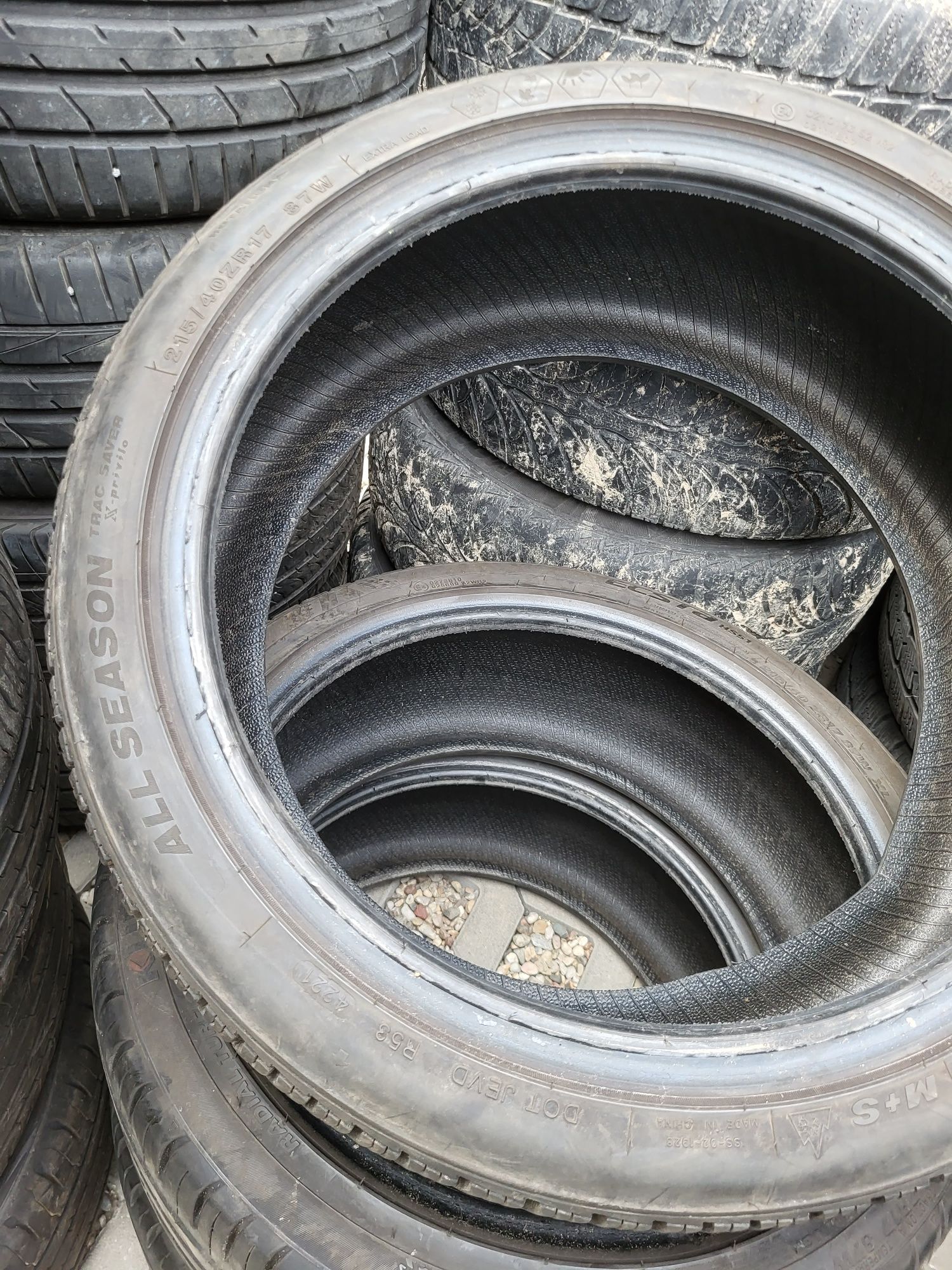 [2szt] Tracmax 215/40 r17 Całoroczne /// 6,35mm!!! 2021r MONTAŻ