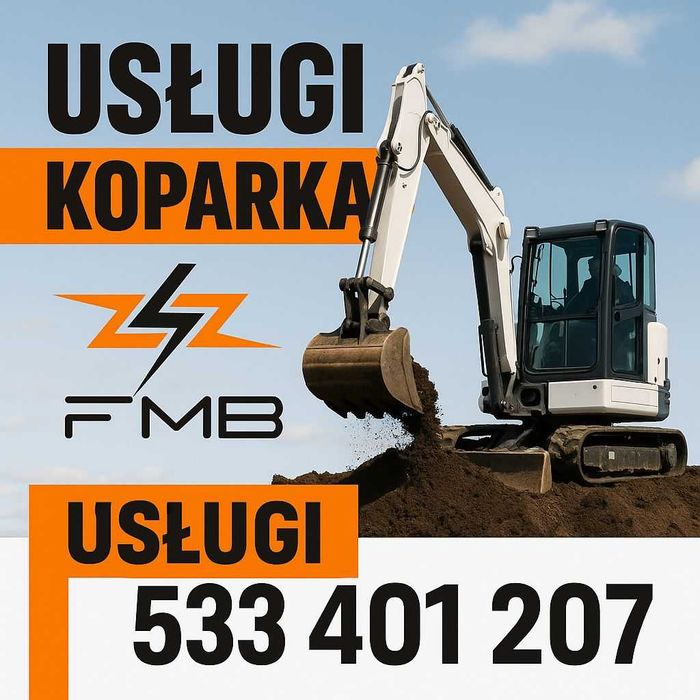 Usługi Koparka Ładowarką teleskopową -