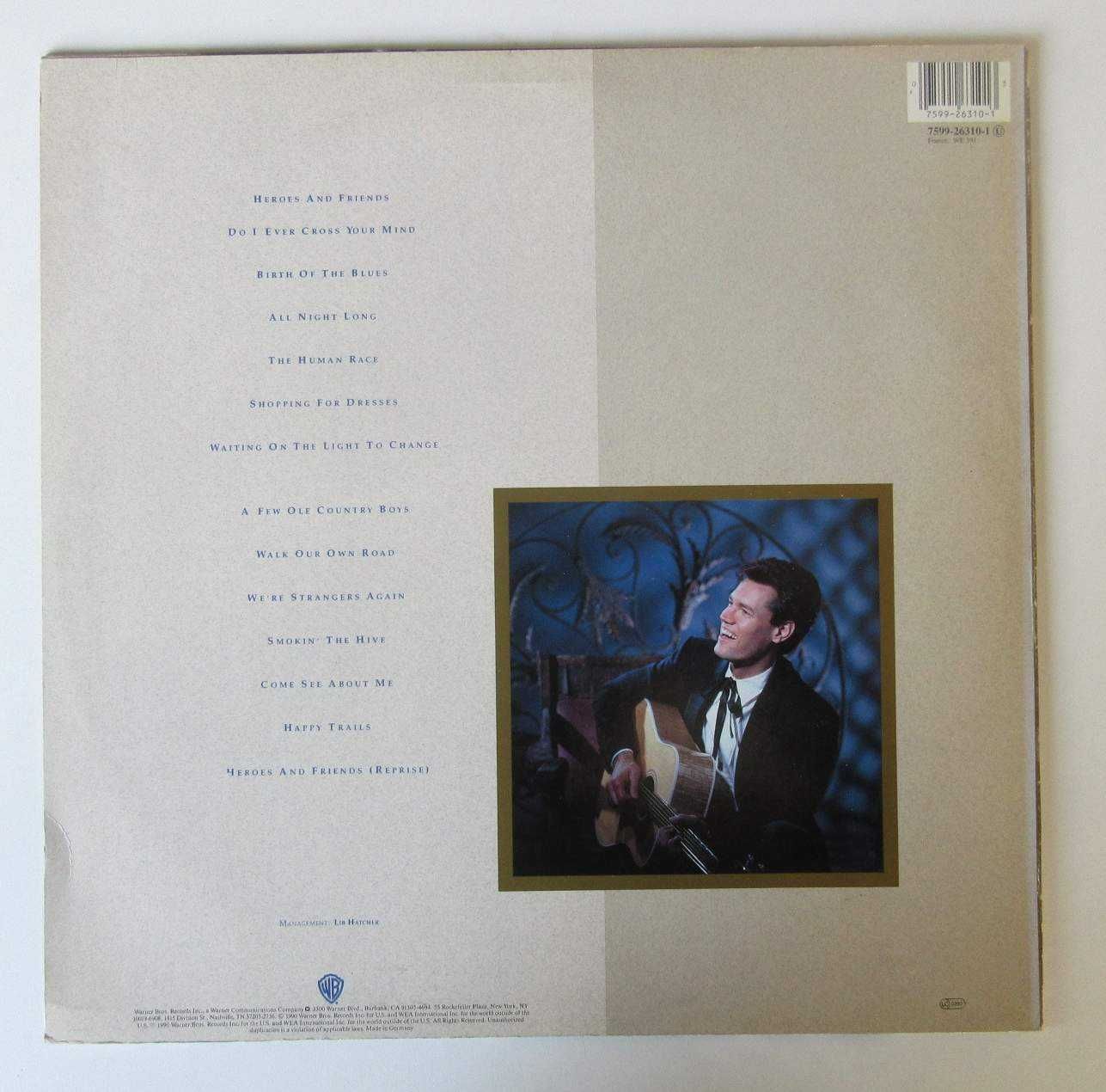 RANDY TRAVIS - Heroes And Friends (LP)