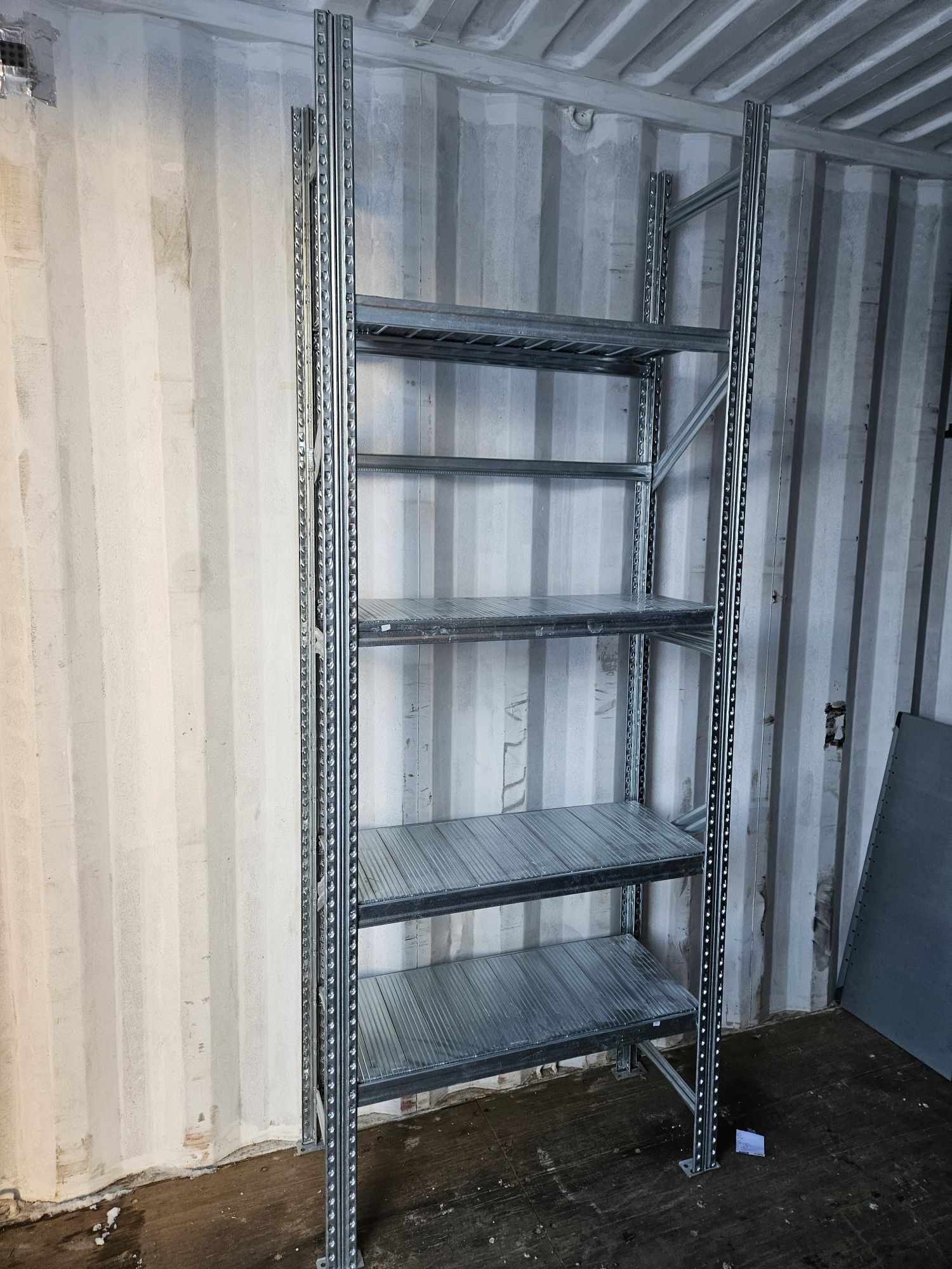 Regał metalowy cynkowany 250x98x40