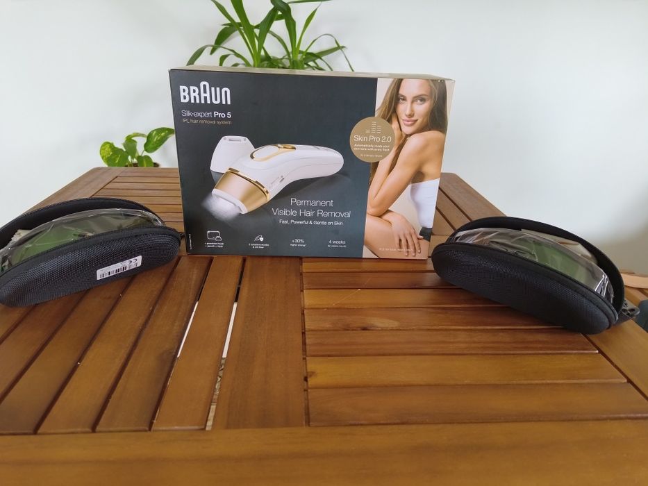 braun pro 5 nova + 2 oculos de protecao novos