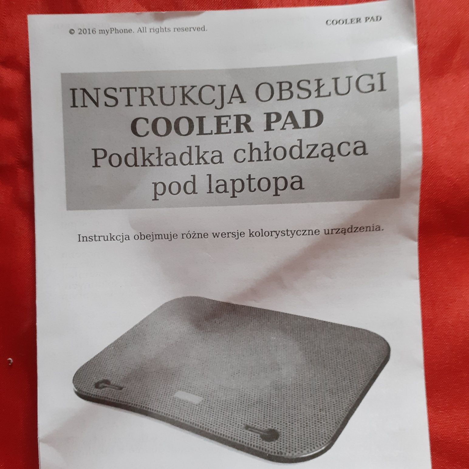 Podkładka chłodząca pod laptopa