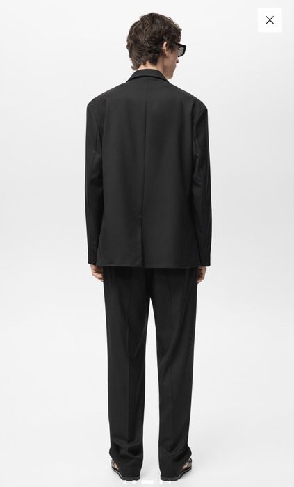 Костюмний піджак вільного крою MANGO