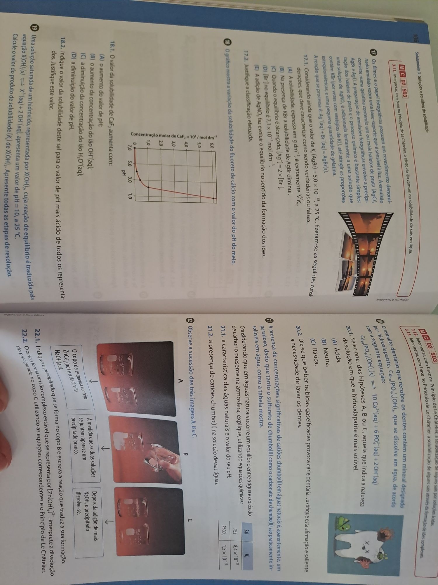 Caderno de atividades Química 11°ano