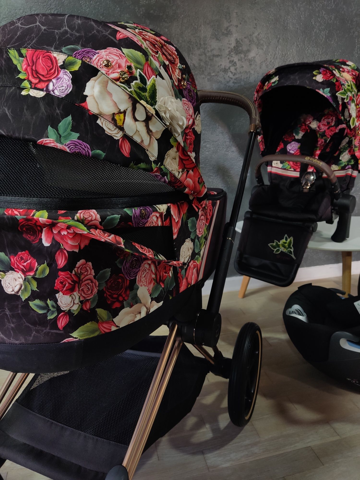 Cybex priam 3в1 Spring Blossom