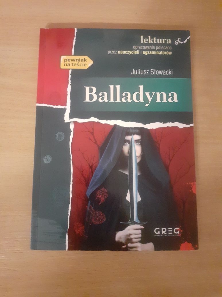 Balladyna lektura wydawnictwo greg