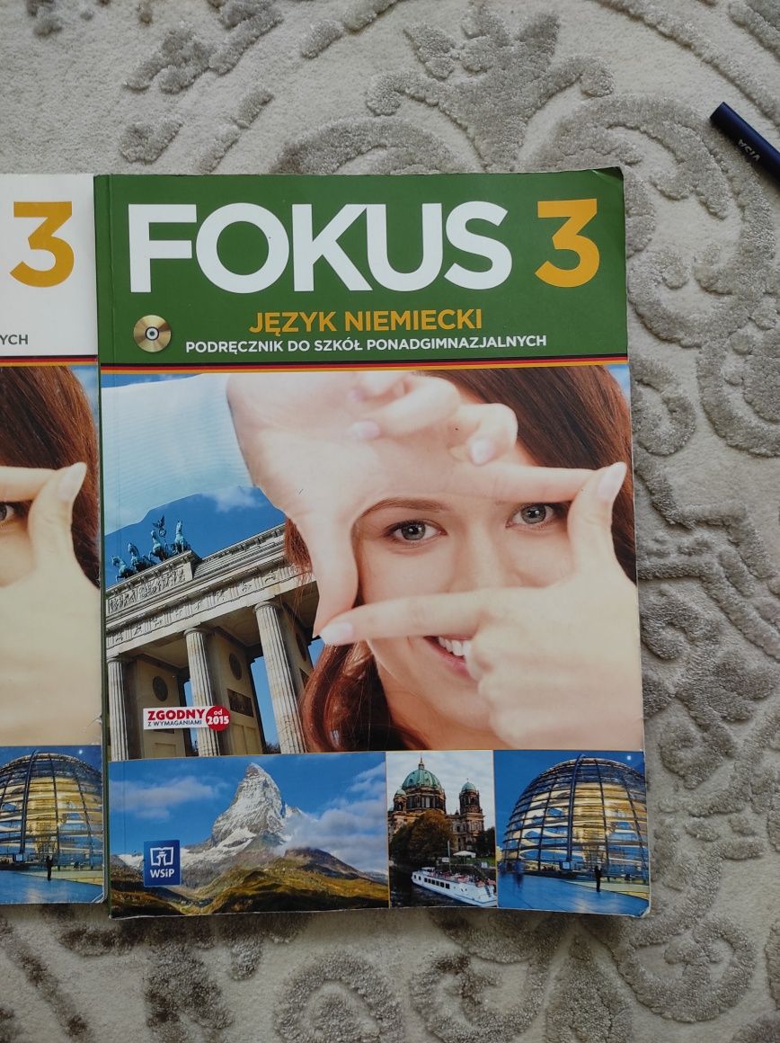 Język niemiecki Fokus 3 książka i ćwiczenia