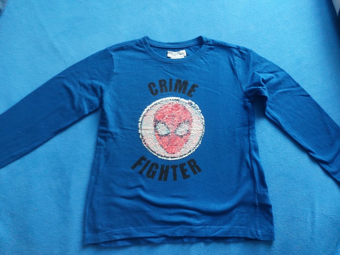 Bluzka niebieska SpiderMan r.122