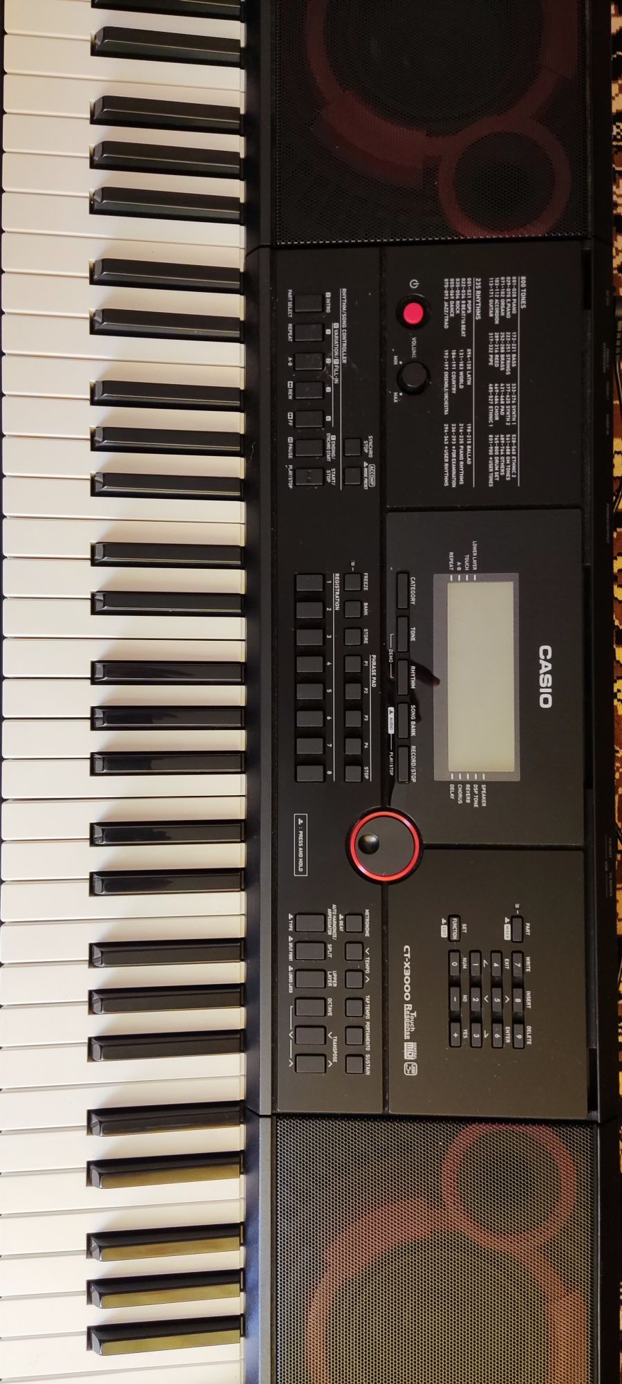 Синтезатор CasioCT-X3000